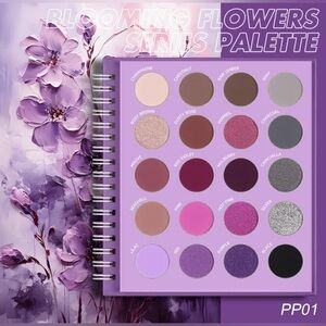 NEW Focallure Blooming Flowers Series Eyeshadow Palette